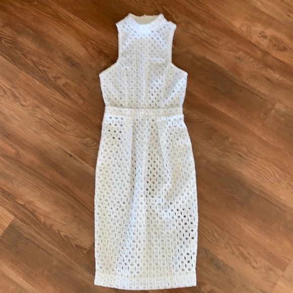 NICHOLAS Dresses & Skirts - NICHOLAS Mock Neck Sleeveless Pencil Dress